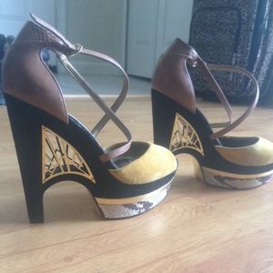 Unique high heels
