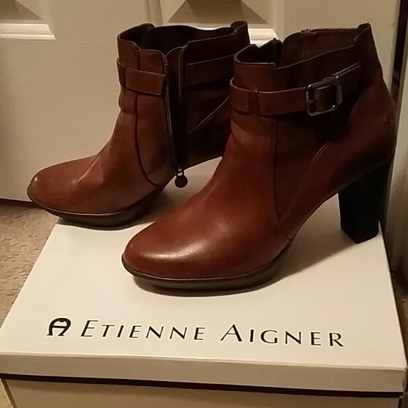 Brown Shoe Booties - Picture 2 of 3
