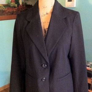 Blk blazer jacket