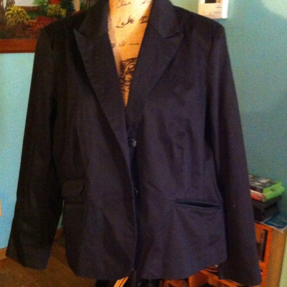 Blk blazer jacket
