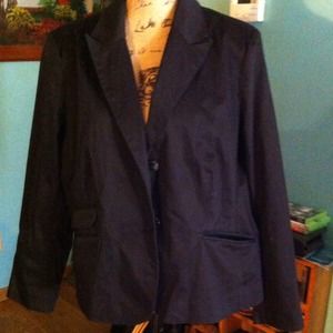 Blk blazer jacket