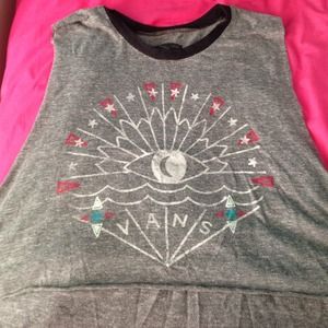 Vans Muscle cropped tee