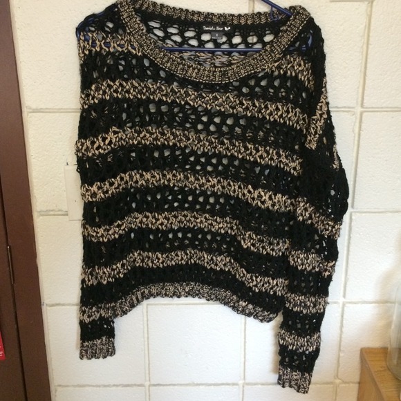 TOBI crotchet sweater