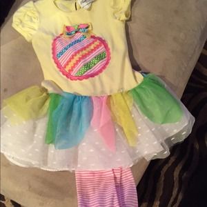 Kids Easter outfit worn once
