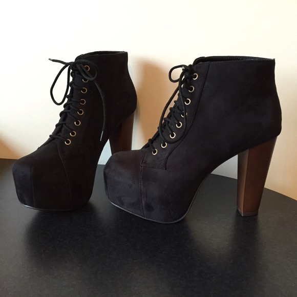 Black lita boots! New trend! NWOT🍧🔮✖️