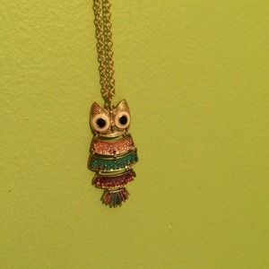 owl necklace