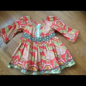 Matilda Jane Serendipity Tomato peasant top 4
