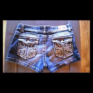 Jeans shorts stretchy