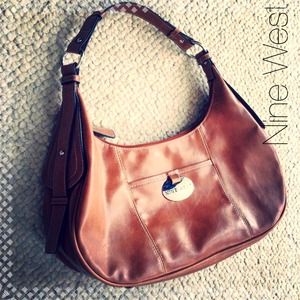 Tan Nine West handbag