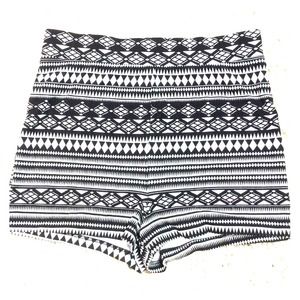 Aztec high waisted shorts