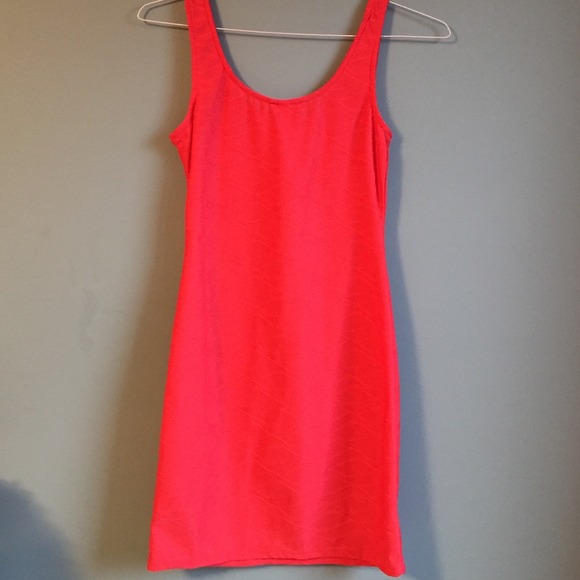Orange dress