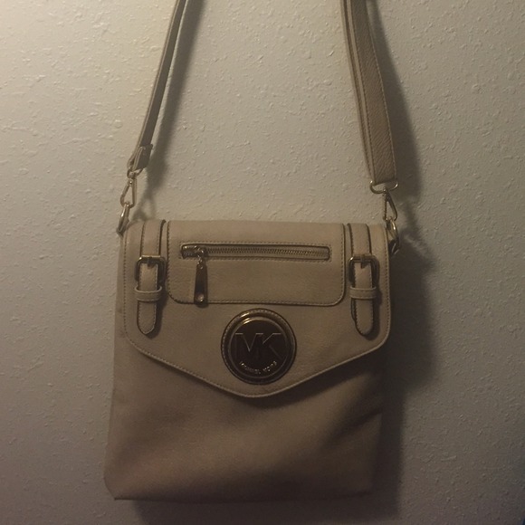 Tan crossbody bag