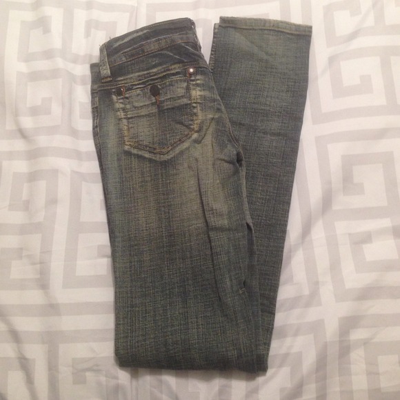 Hydraulic skinny jeans