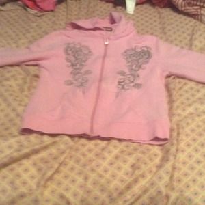 Pink hoodie