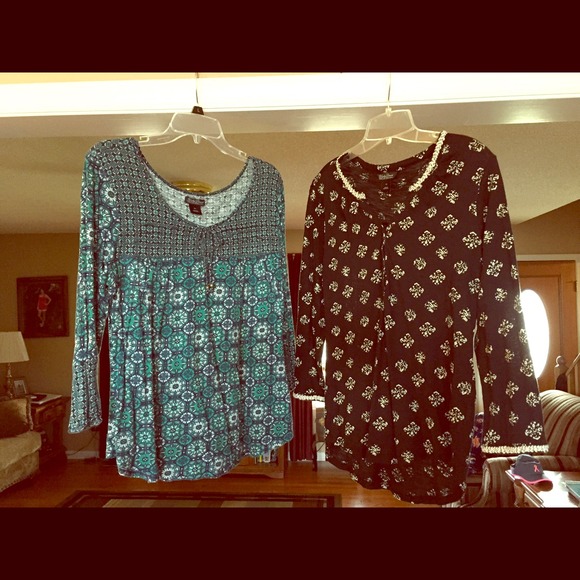 2 Lucky Brand Ladies Shirts
