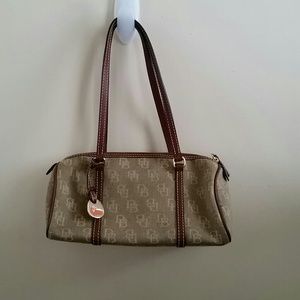 Dooney and Bourke small canvas satchel shoulderbag