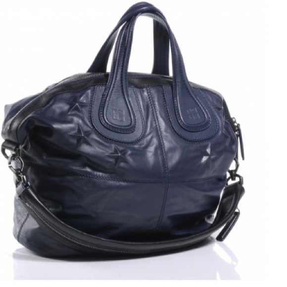 Auth. Givenchy Medium Nightingale goat leather