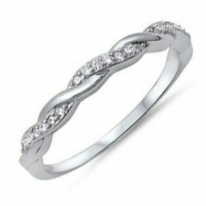 Sterling Silver Braided Ring