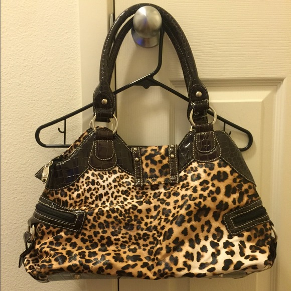 Leopard western style purse carryall - Picture 2 of 4