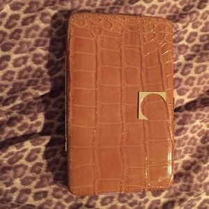 Leather brown wallet