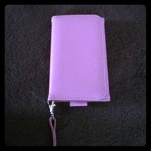 Pink phone case/ wallet iPhone 5s