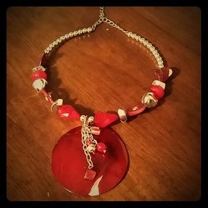 Red necklace