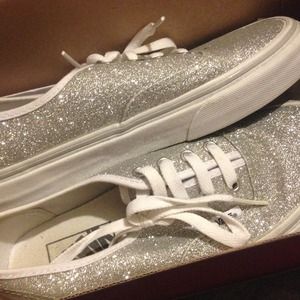 Sparkle vans. Women's size 7
