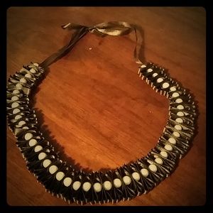 classic pearls with a brown twist