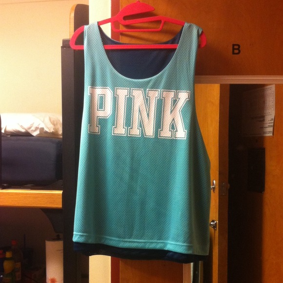 ‼️SALE‼️REVERSIBLE VS PINK Jersey Tank - Picture 1 of 2