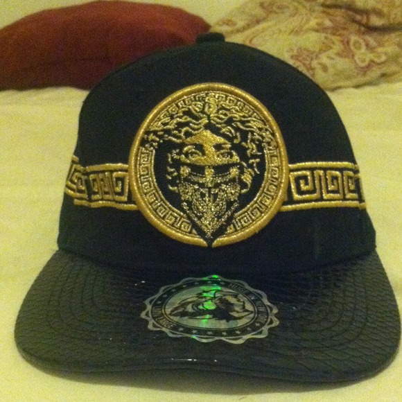 Gold and black SnapBack