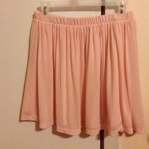 Light pink skirt