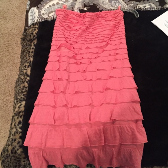Strapless dress