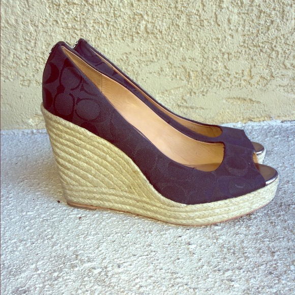 Coach wedges