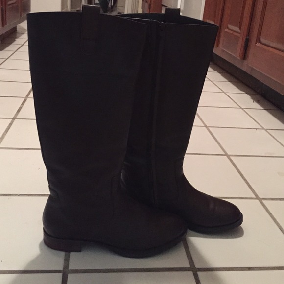 Chocolate Ralph Lauren riding boots