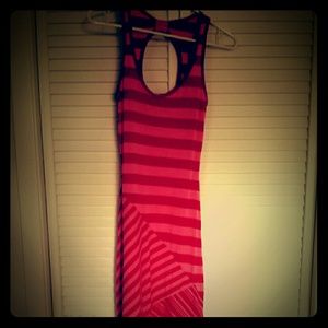 Cute pink summer dress