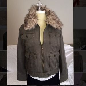 Lucky Brand dark green jacket