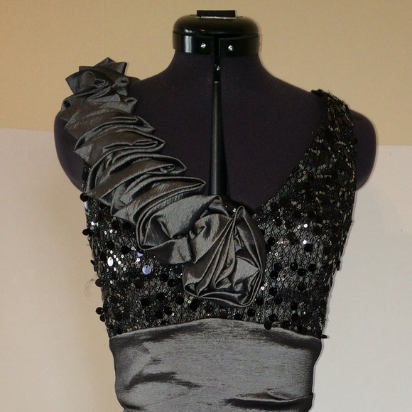Betsy & Adam's evening dress.