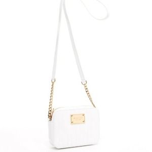Michael Kors White Jet Set Crossbody
