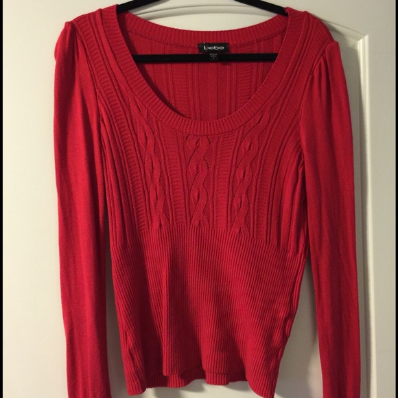 Red BeBe Sweater