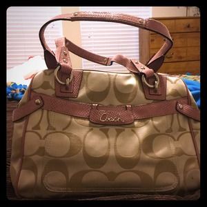 Coach handbag-used
