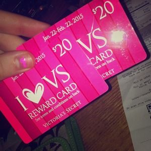Secret rewards card