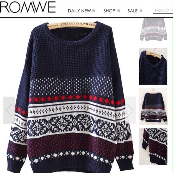 NEW ROMWE SWEATER