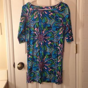 Lilly Pulitzer T Shirt Dress XS