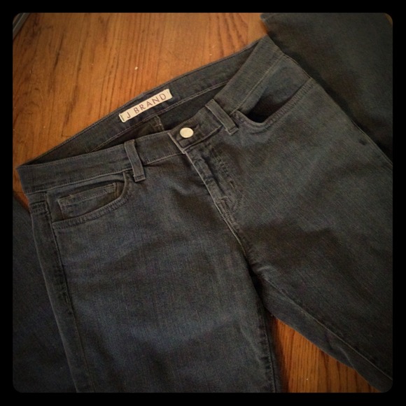 SOLD J brand dark grey skinny jeans