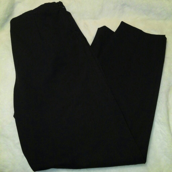 Side zip slacks