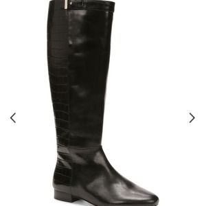 Ann Taylor Jorja leather riding boots. New in box.