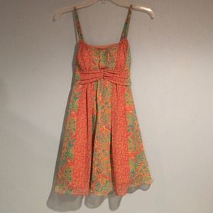 Pasley Green/Orange NWOT Dress