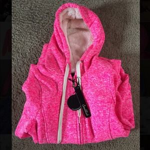 Brand new Neon pink insulated sweatshirt