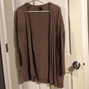 Brown H&M cardigan