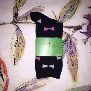 Kate Spade black Trouser socks